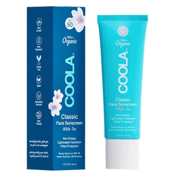 Coola Classic Face SPF50 White Tea