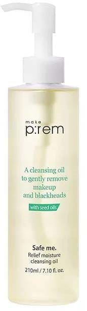 Make P:rem Safe me. Relief moisture cleansing oil
